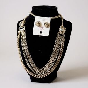 NWT! Boutique Panther Jewelry Set
